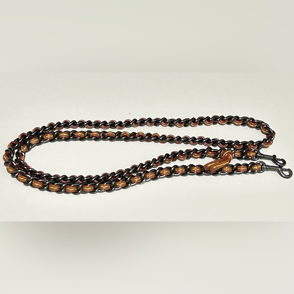 COACH 1941 Dinky Chain Strap in Gunmetal (mirrored) - Picture 6 of 6